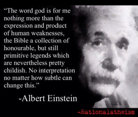 Albert Einstein Rational Atheism